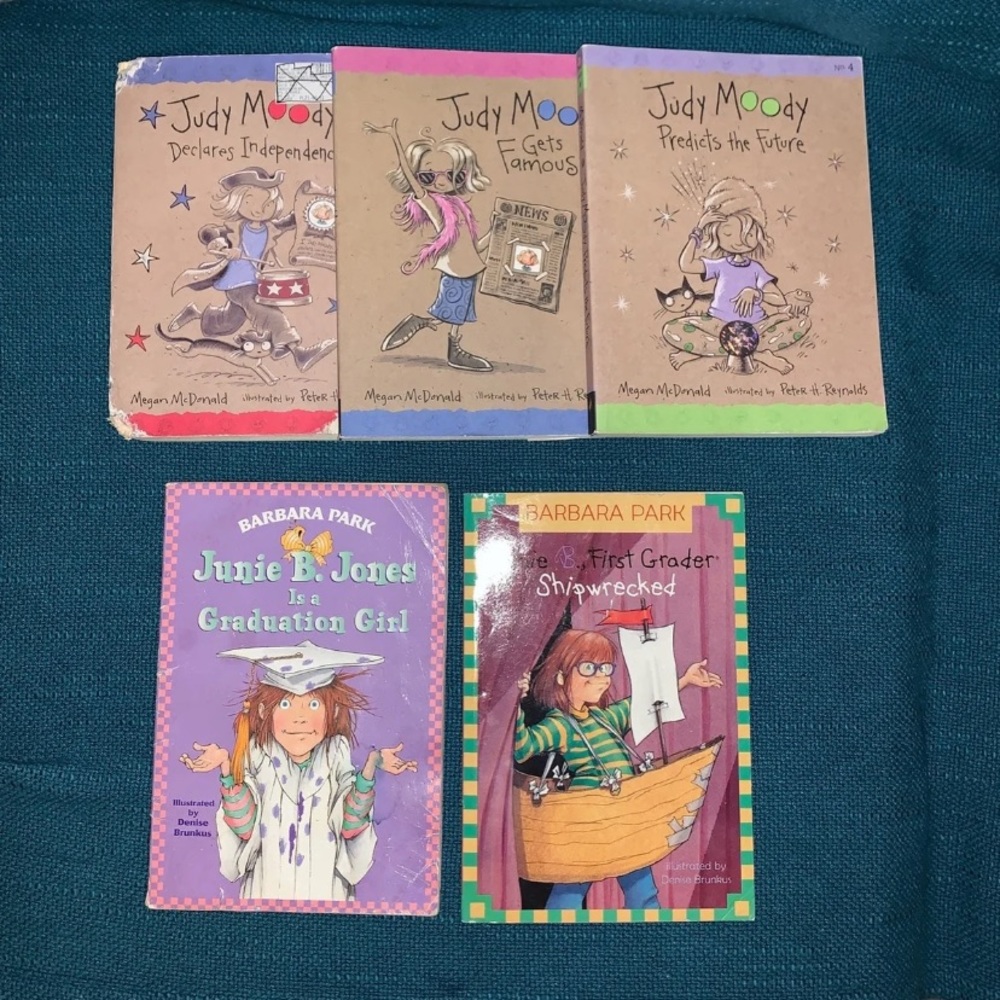 Judy Moody & Junie B. Jones books